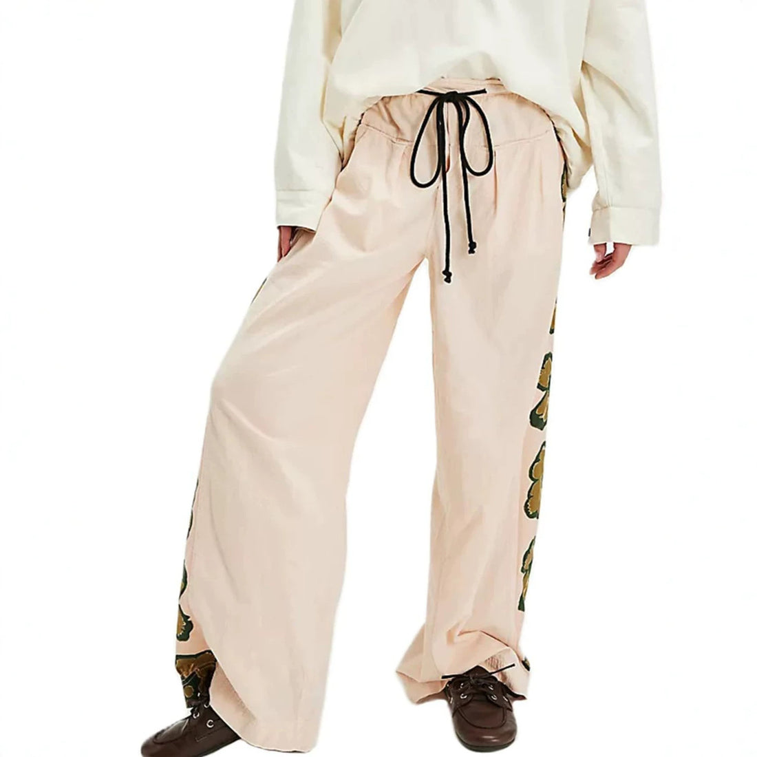 Damen Modische Sommerhose mit Blumenmuster – Avélisse