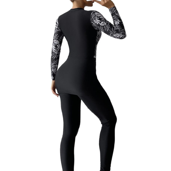 Damen Sportlicher Rashguard mit figurschmeichelndem Design Echo Archiv