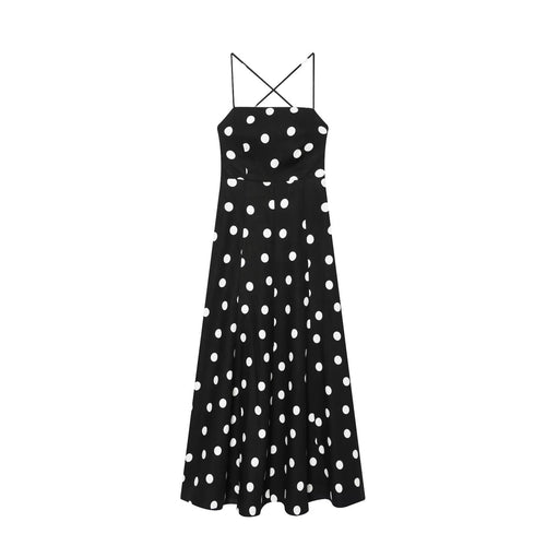 Damen Maxikleid mit eleganten Trägern Echo Archiv