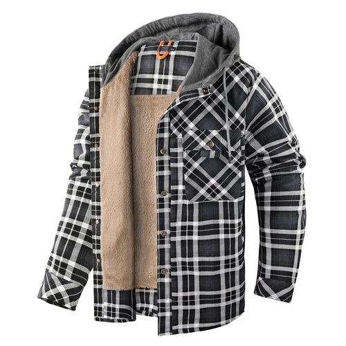 Herren Flanelljacke mit weichem Futter Echoarchiv