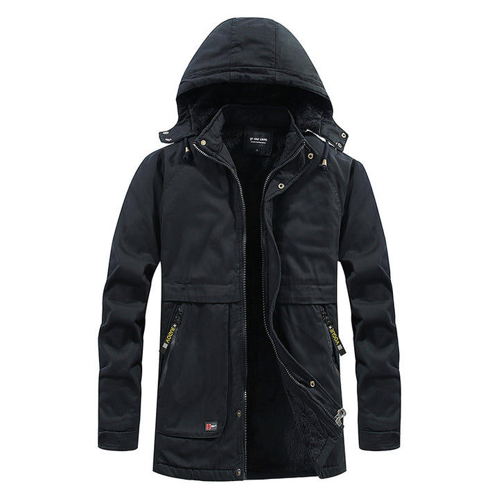 Herren Urbaner Fieldparka mit durchgehendem Teddyfleece‑Futter und Mehrfachtaschen Echo Archiv