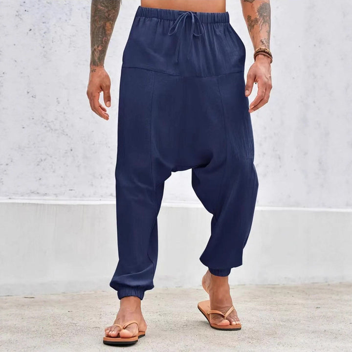 Herren Lässige und bequeme Sommerhose im Haremstil Echoarchiv