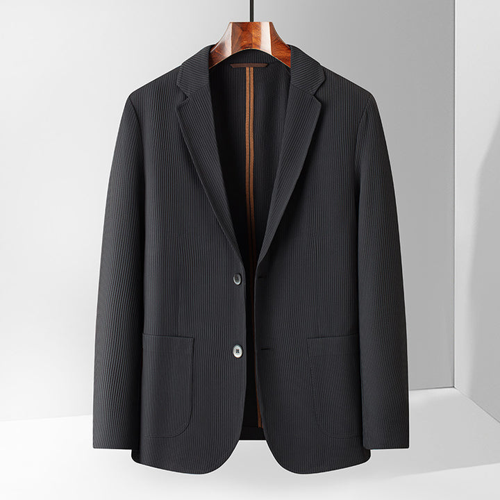 Herren elegante Blazerjacke mit feinen Streifen Echoarchiv