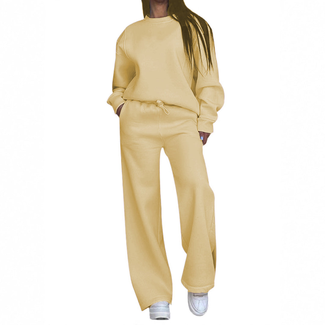 Damen nan lässiges Oversize Sweatshirt und weite Jogginghose Set Echo Archiv