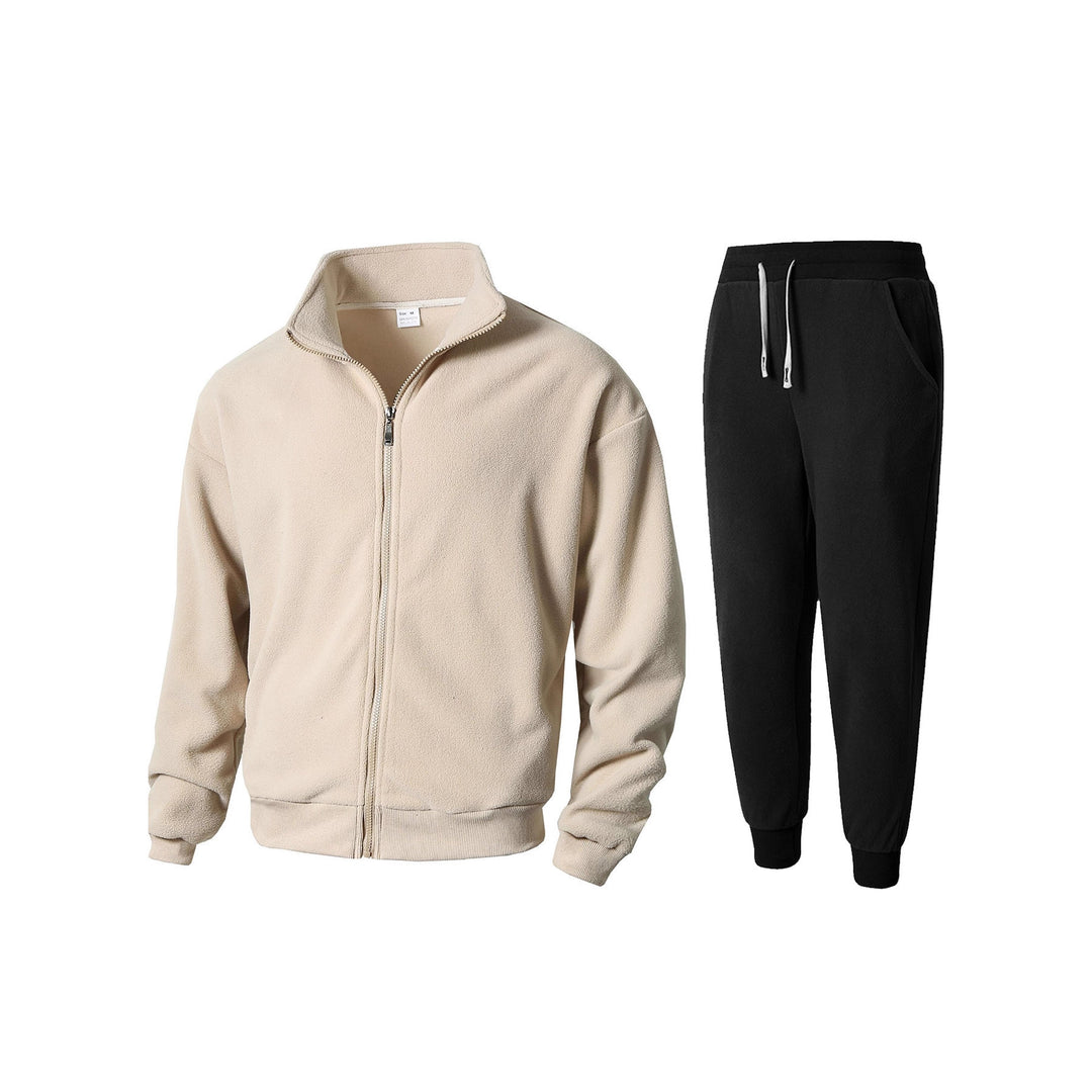 Herren Fleecejacke und Jogginghose Set Echoarchiv