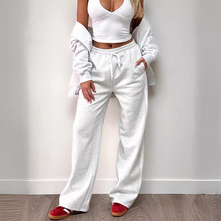 Damen Lässige Freizeithose mit seitlichen Streifen Echo Archiv