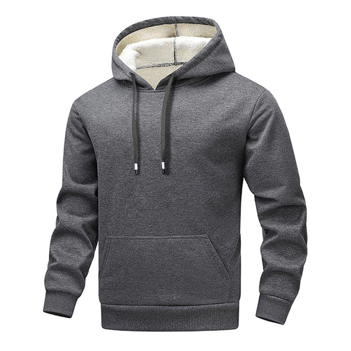 Herren gemütlicher Kapuzenpullover mit kuscheligem Innenfutter Echo Archiv