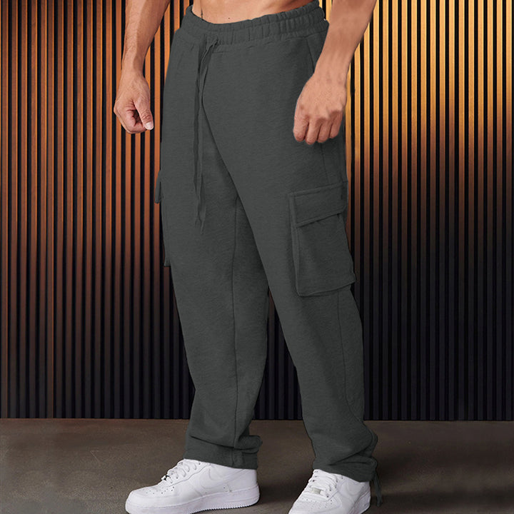 Herren Cargo-Jogginghose mit verstellbarem Bund und praktischen Seitentaschen Echoarchiv