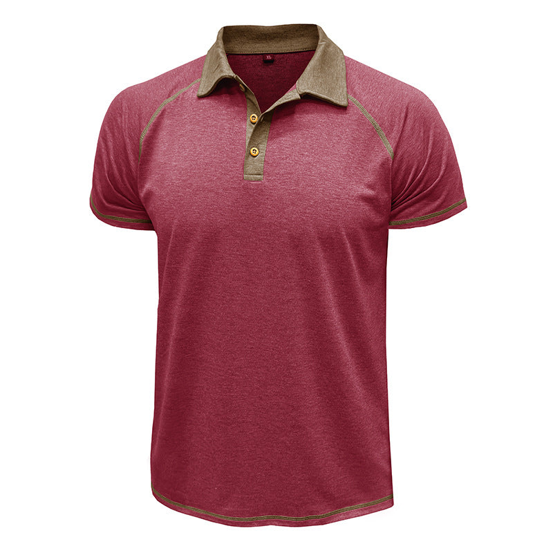 Herren Poloshirt mit kontrastierendem Kragen und hochwertiger Verarbeitung Echoarchiv