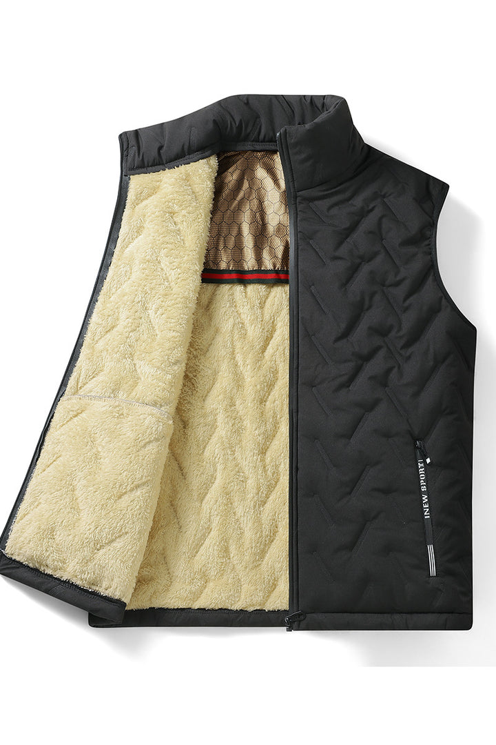 Herren Isolierte Fleece-Weste Echoarchiv