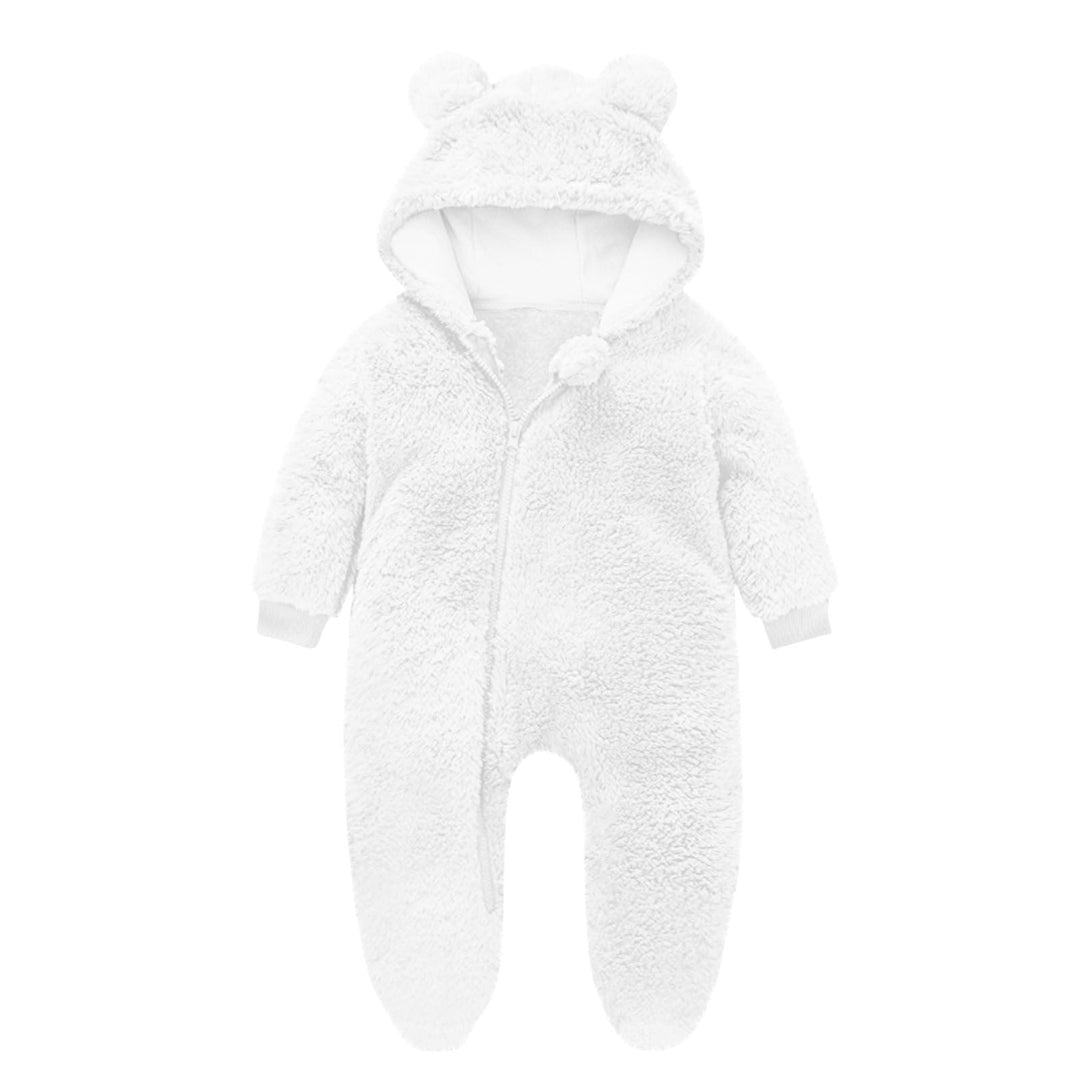 Kleinkind Fleece Overall mit Bärenohren – Montévia