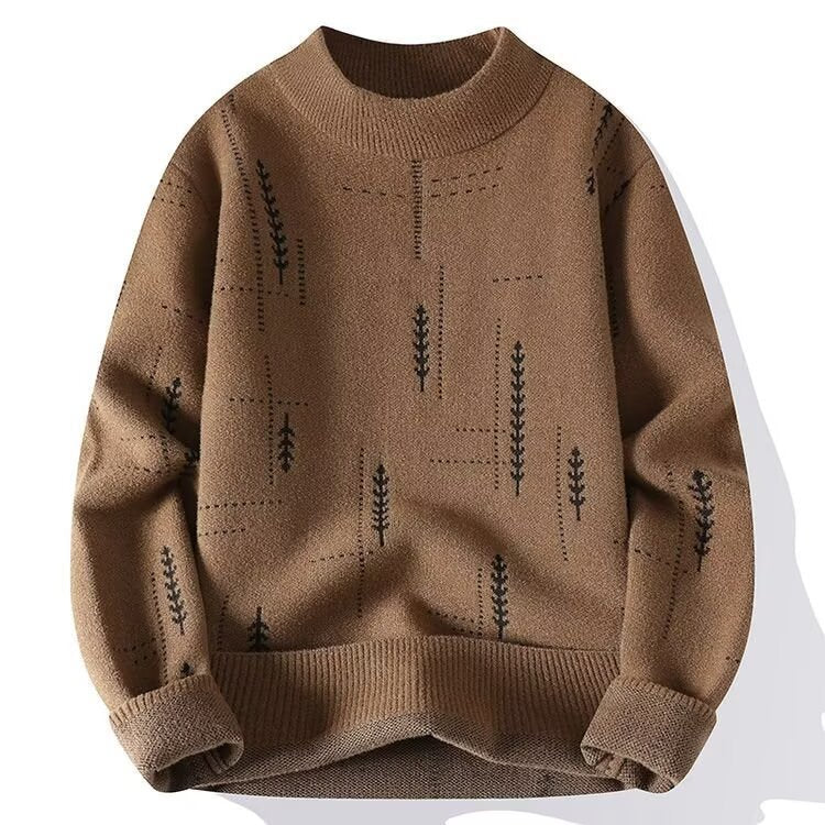 Damen Modischer Strickpullover mit floraler Applikation Echoarchiv