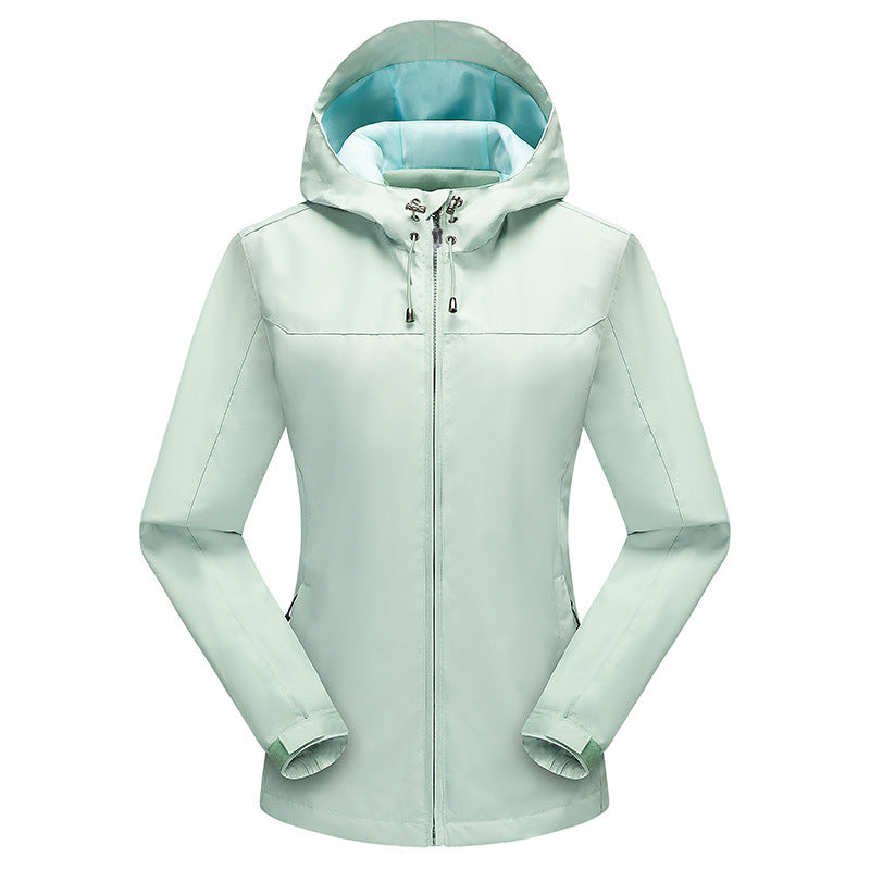 Herren Ultraleichter Ripstop-Kapuzenblouson mit wind- und wasserabweisender Membran Echo Archiv