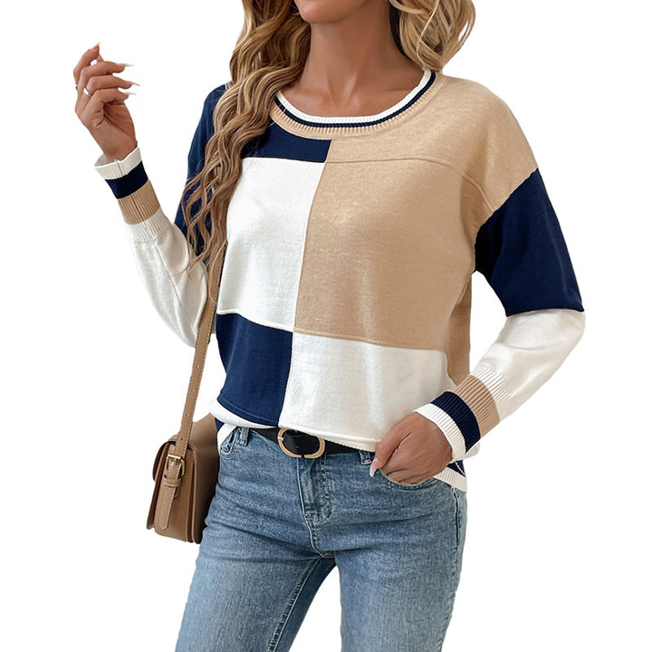 Damen Lässiger Farbauswahl Pullover Echo Archiv