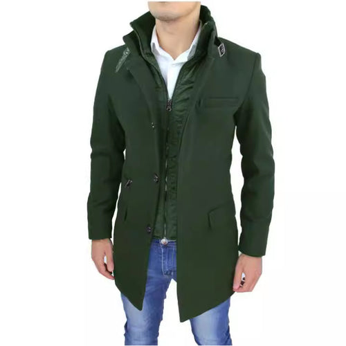 Herren modischer Warmjacke mit innovativem Innenfutter Echoarchiv