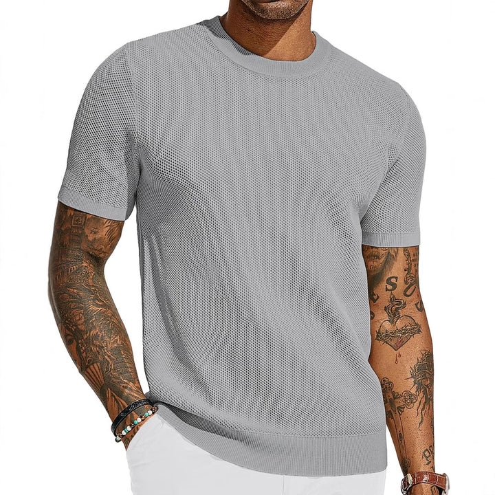 Herren atmungsaktives Netz-T-Shirt Echoarchiv
