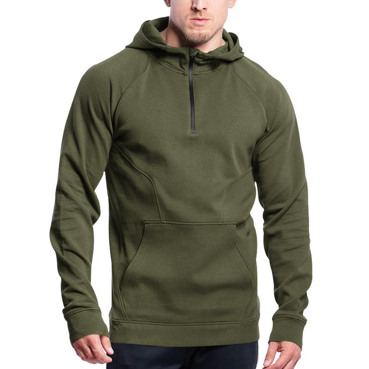 Herren Sportlicher Kapuzenpullover mit hochwarmen Fleece-Innenfutter Echoarchiv
