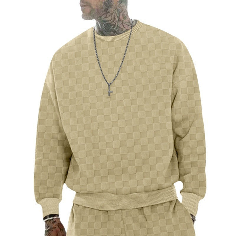 Herren lässiger Pullover mit modernem Oversized-Schnitt Echoarchiv