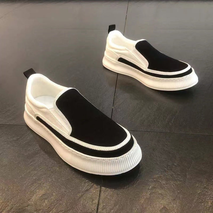 Damen Slip-On Sneakers mit atmungsaktiver Oberfläche und rutschfester Sohle Echo Archiv