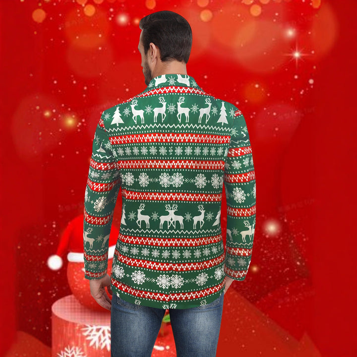 Herren Weihnachts-Blazer Echoarchiv
