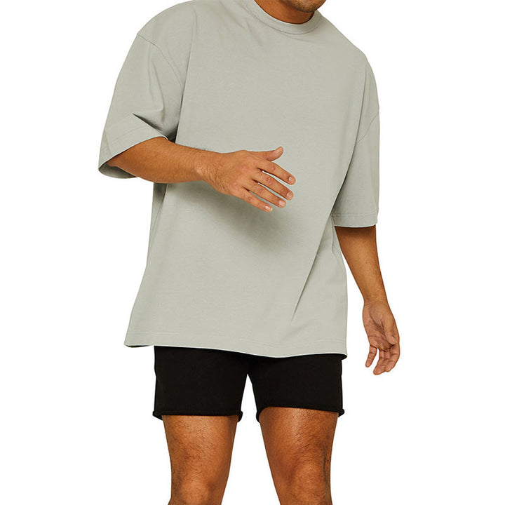 Herren Oversize T-Shirt mit atmungsaktiver Baumwolle Echoarchiv