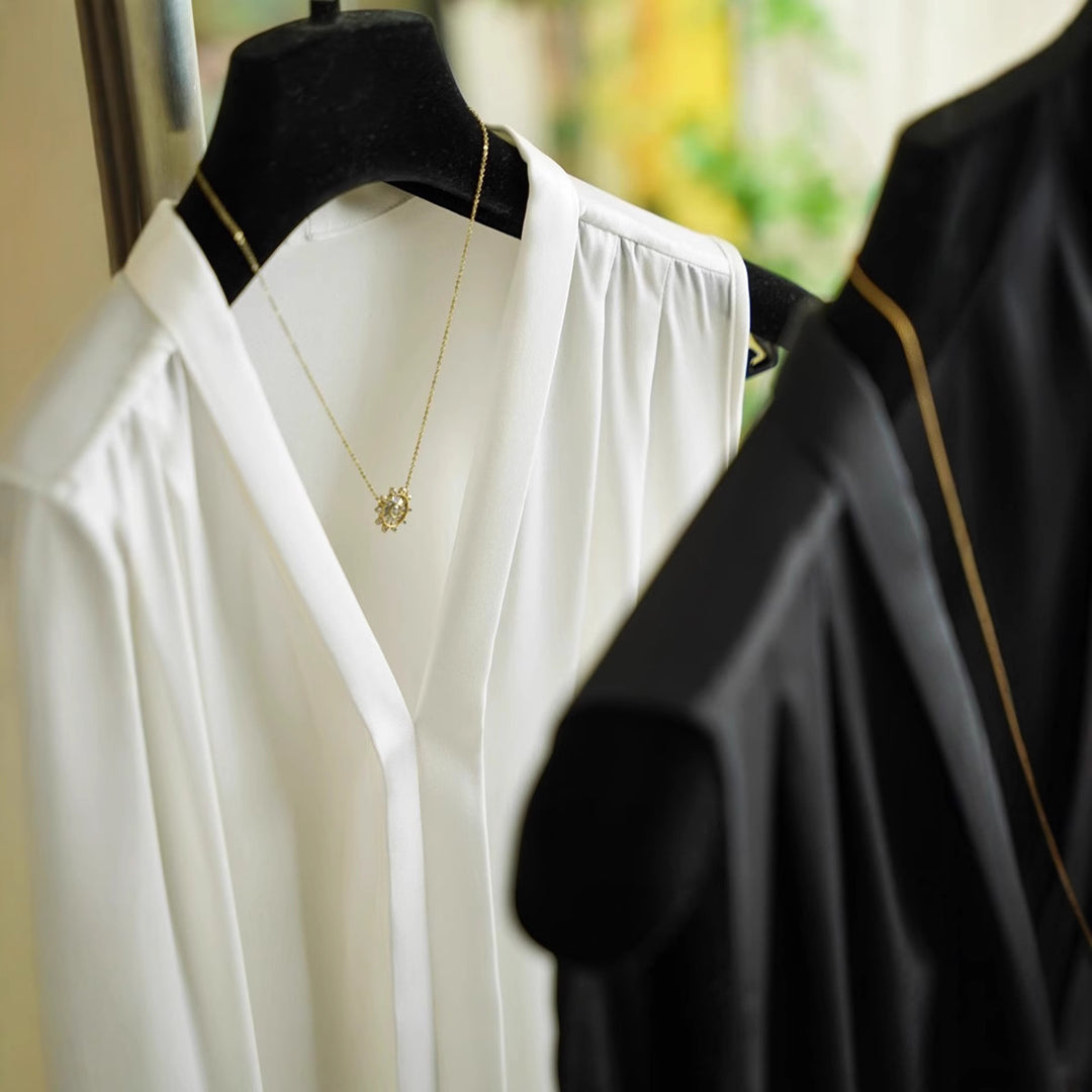 Damen Elegante und luftige Bluse Echoarchiv