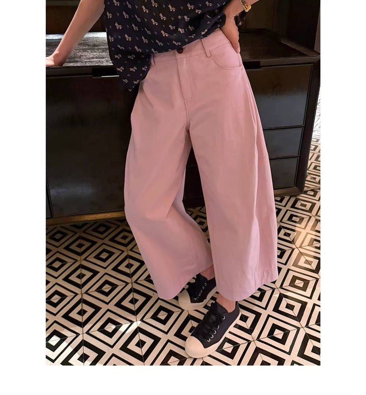 Damen Weit geschnittene Culotte-Jeans Echoarchiv