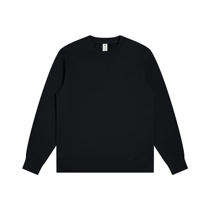 Unisex Minimalistisches Baumwoll-Sweatshirt mit Rundhals, Rippbündchen & Relaxed Fit Echo Archiv