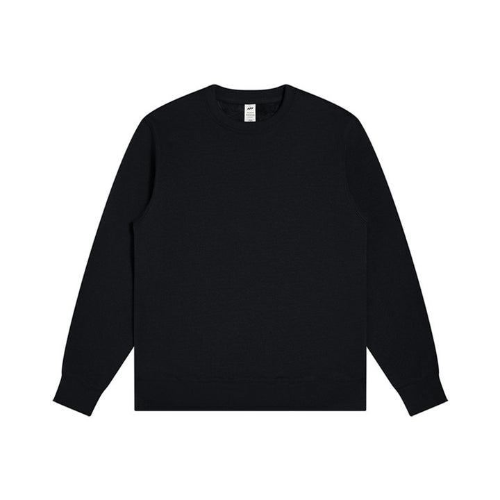 Unisex Minimalistisches Baumwoll-Sweatshirt mit Rundhals, Rippbündchen & Relaxed Fit Echo Archiv