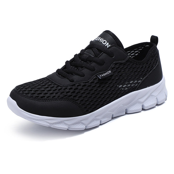 Herren nan leichter Netz-Sneaker mit elastischem Schlupfkragen und dämpfender Schaumsohle Echo Archiv