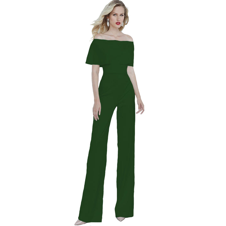 Echoarchiv | Eleganter V-Ausschnitt Jumpsuit
