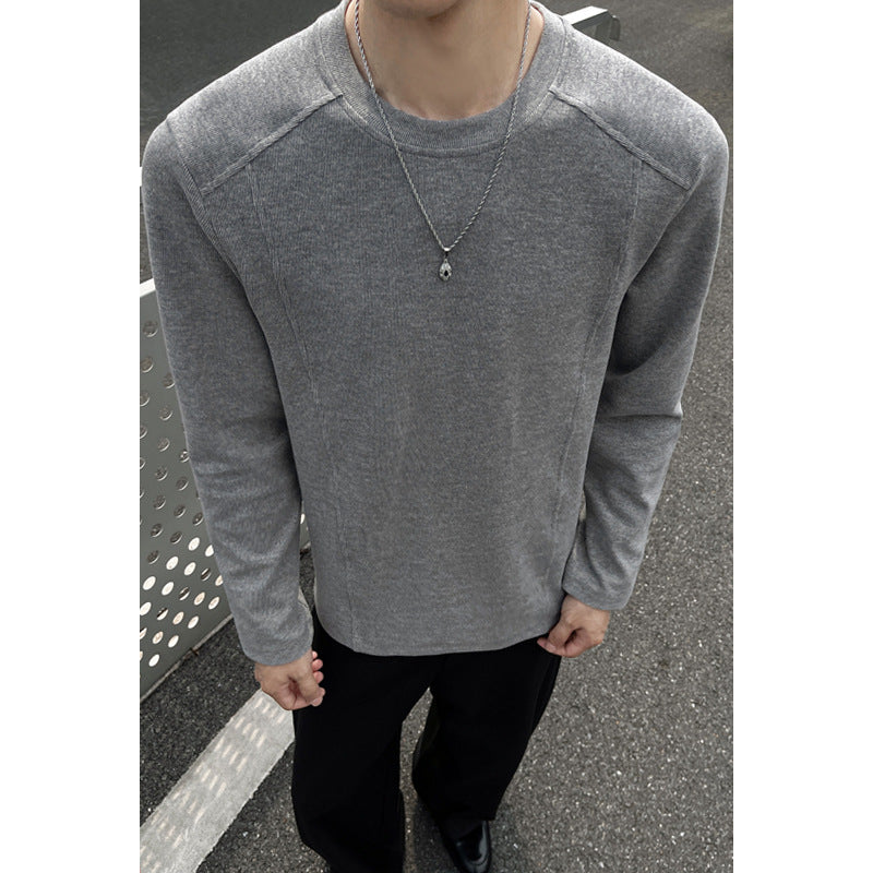 Herren Bequemer Langarmpullover Echo Archive