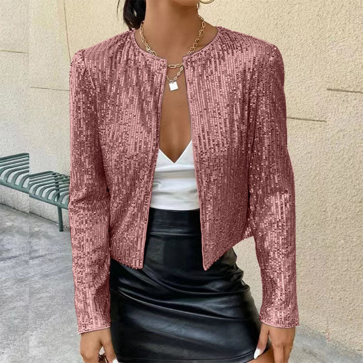 Damen Glitzernde Strickjacke Echoarchiv