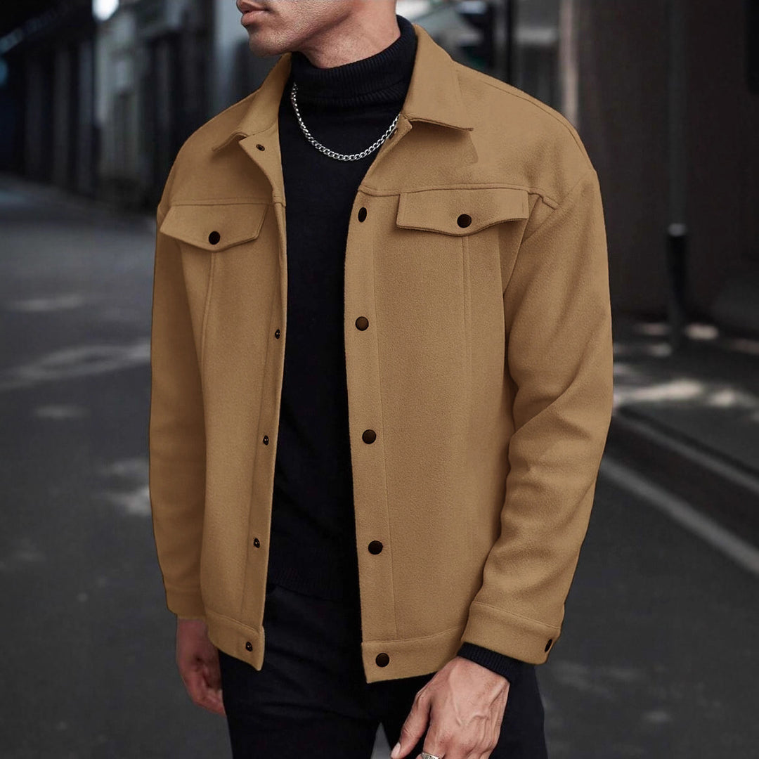 Herren modische Overshirtjacke Echoarchiv