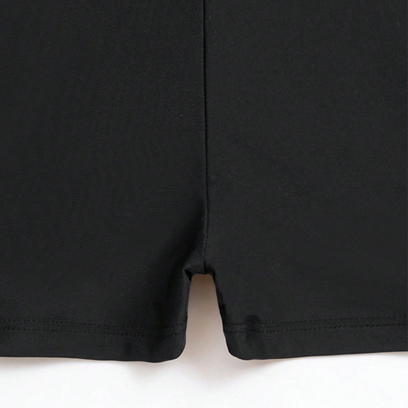 Damen Hochtaillierte Badeshorts Echo Archiv