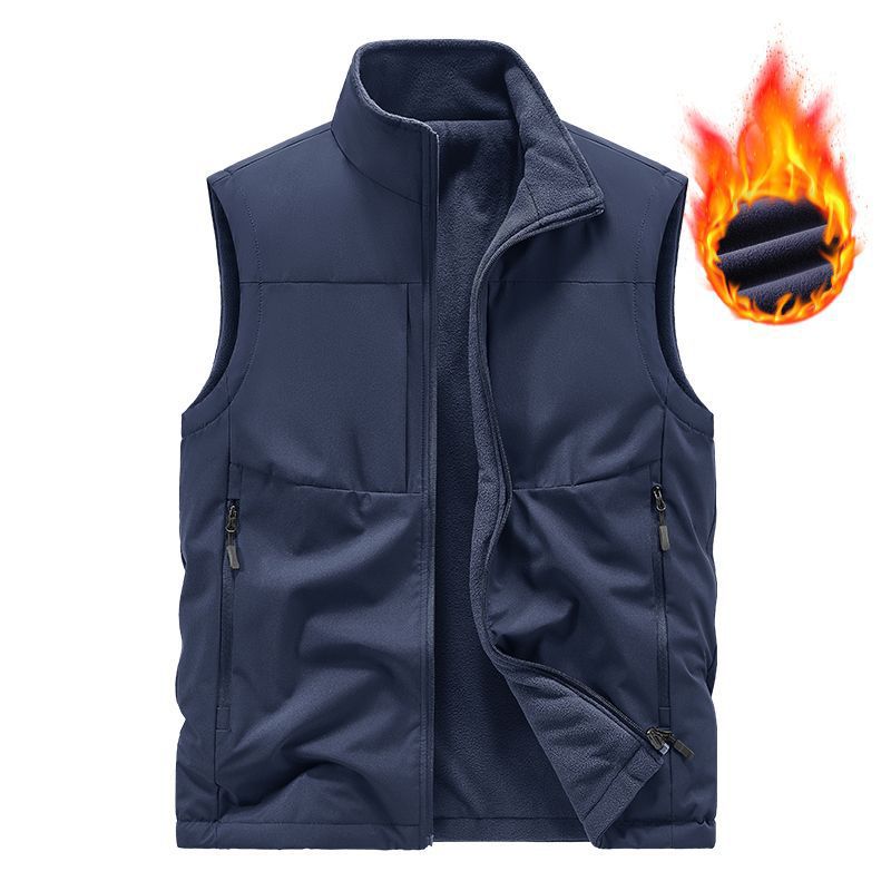Herren Thermo-Fleece-Steppweste Echo Archiv