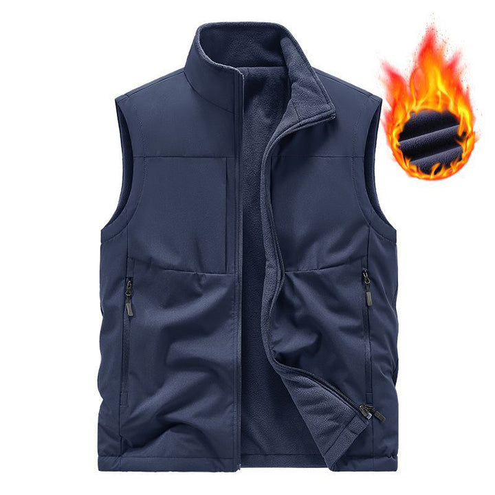Herren Thermo-Fleece-Steppweste Echo Archiv