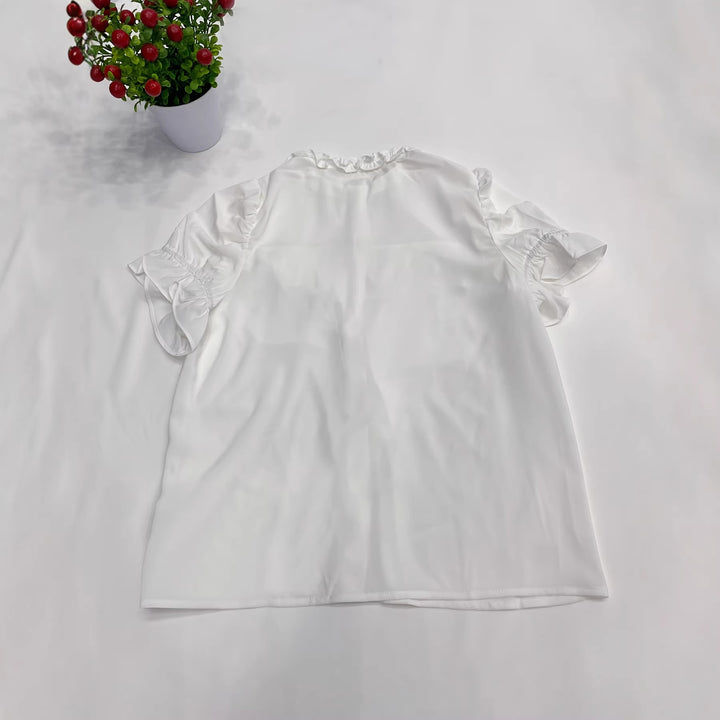 Damen Elegantes Blusenshirt mit Rüschendetails Echo Archiv