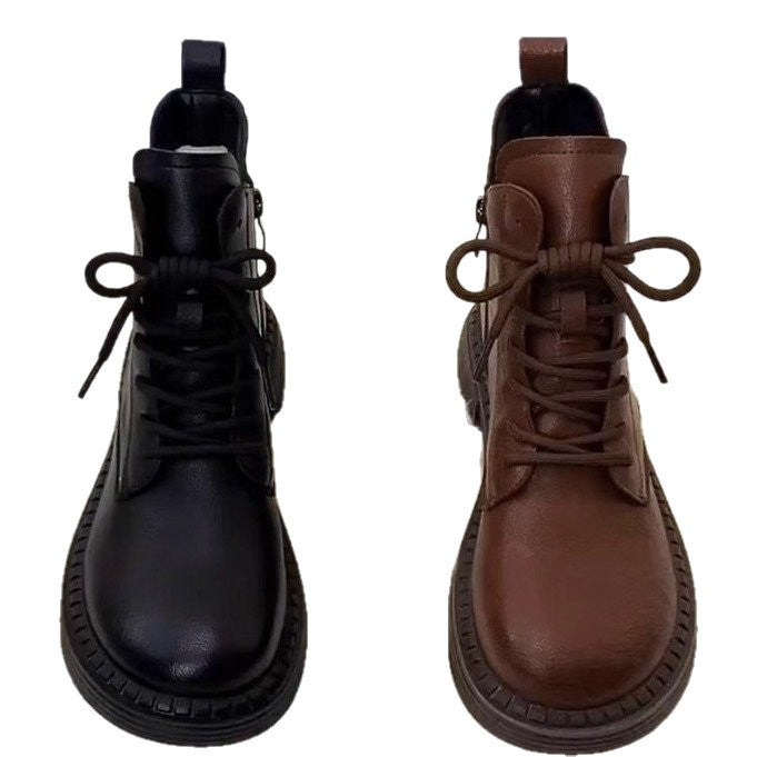 Damen Modische Chunky Boots Echo Archiv