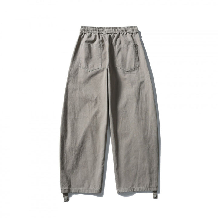 Unisex Weite Cropped Cargo-Hose mit Tunnelzugbund, multifunktionalen Pattentaschen und verstellbaren Beinriegeln Echo Archiv