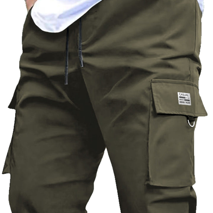 Herren Leichtgewichtige Technical-Cargohose mit Tunnelzugbund, D‑Ring & großen Klappfächern Echo Archiv