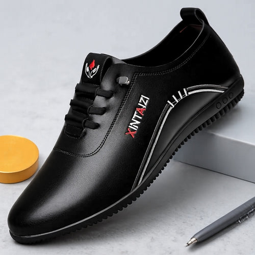 Herren Elegante und bequeme Echtleder Sneakers Echoarchiv