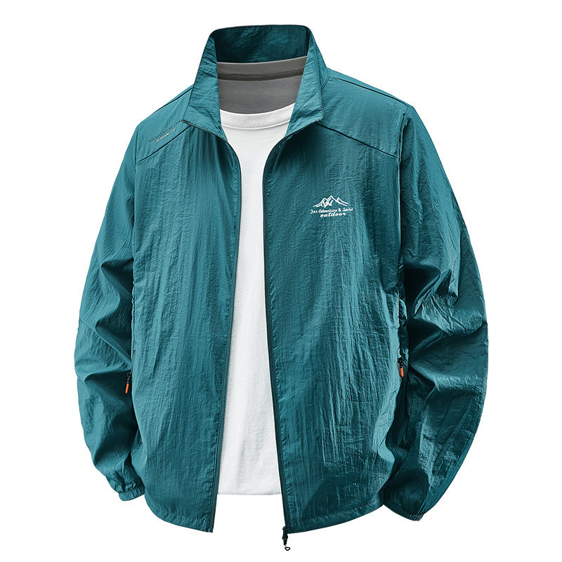 Herren Leichte Reisewindjacke Echo Archiv