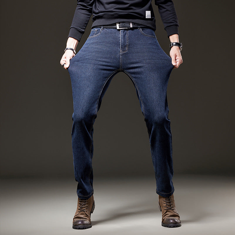 Herren Jeans im geraden Schnitt aus Stretch-Denim mit klassischem fünf‑Taschen‑Schnitt Echo Archiv