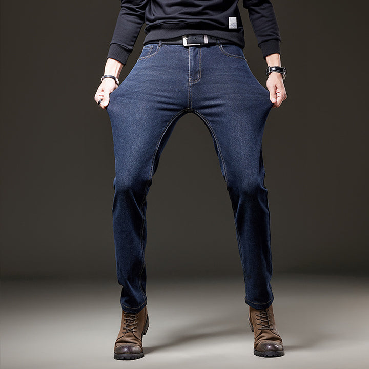 Herren Jeans im geraden Schnitt aus Stretch-Denim mit klassischem fünf‑Taschen‑Schnitt Echo Archiv
