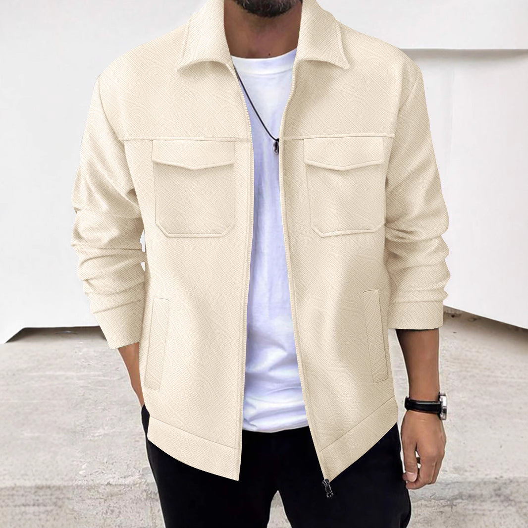 Herren modische und stylische Jacke mit praktischen Taschen Echoarchiv