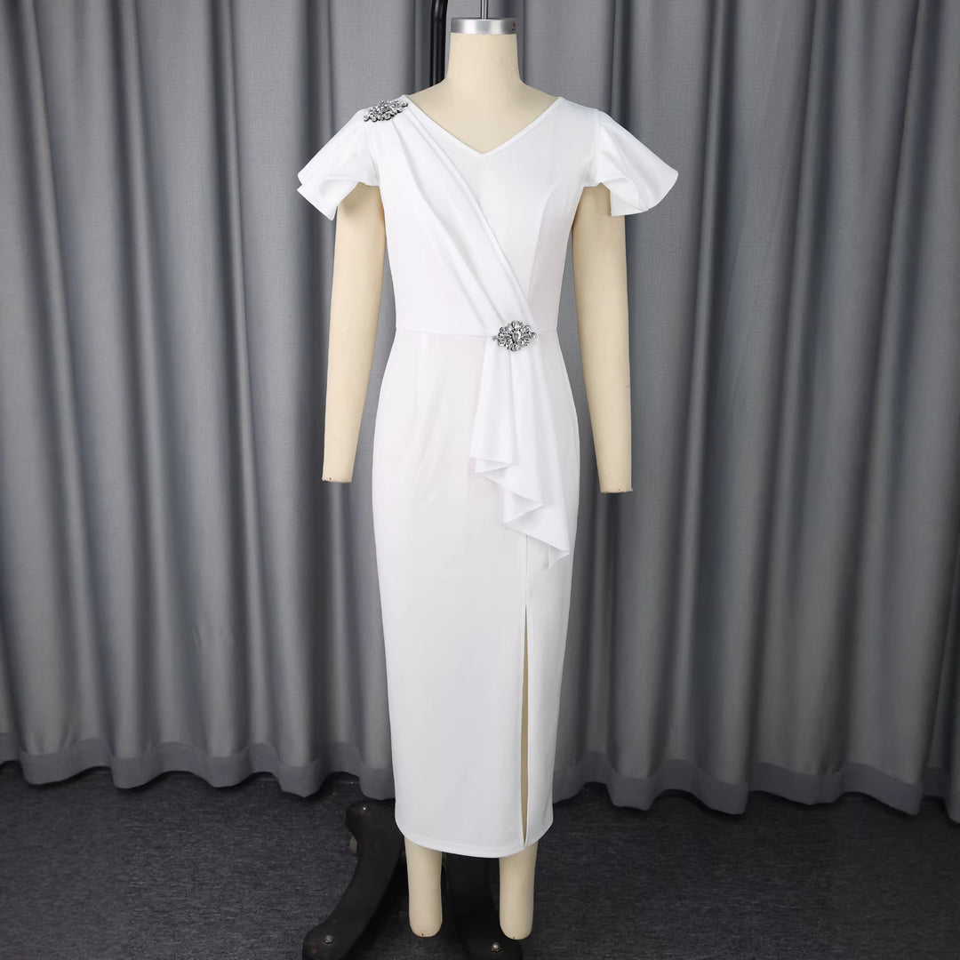 Damen Elegantes Abendkleid mit figurbetonender Silhouette Echo Archiv