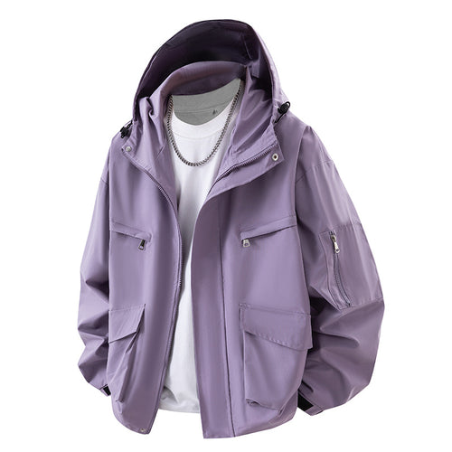 Herren praktische Outdoor-Jacke mit mehreren Taschen Echoarchiv