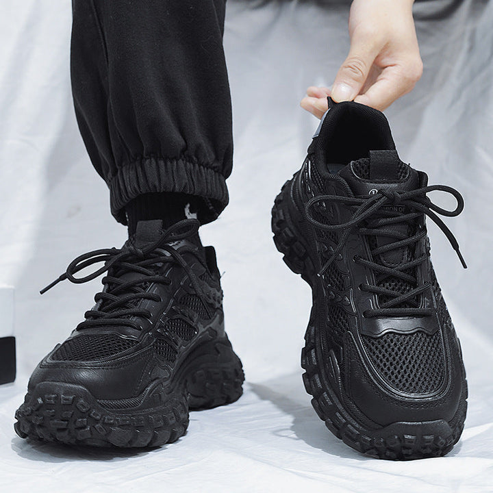 Damen Sportliche trendige Sneakers mit stoßdämpfender Sohle und atmungsaktiver Mesh-Oberfläche Echo Archiv