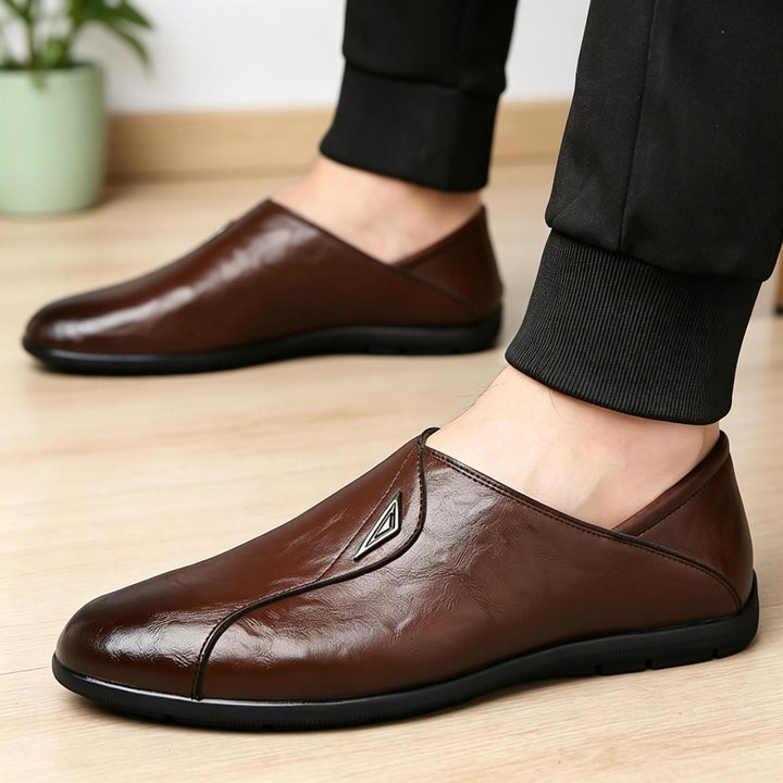 Herren Elegante und bequeme Slip-On Mokassins Echoarchiv